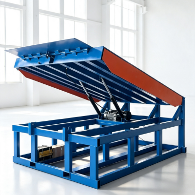 Custom Height Hydraulic Loading Dock Ramp Custom Height Hydraulic Loading Dock Ramp