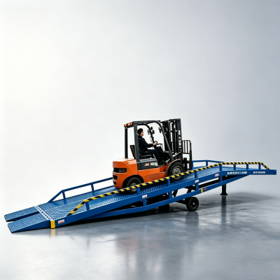 Mobile Hydraulic Yard Dock Ramp Mobile Hydraulic Yard Dock Ramp