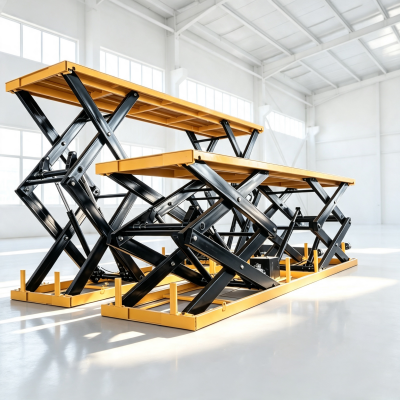 Custom Large Hydraulic Scissor Lift Platform Custom Large Hydraulic Scissor Lift Platform
