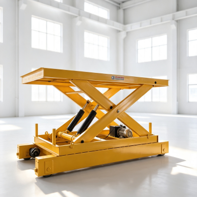 Track Traveling Cargo Lifting and Transport Platform Track Traveling Cargo Lifting and Transport Platform